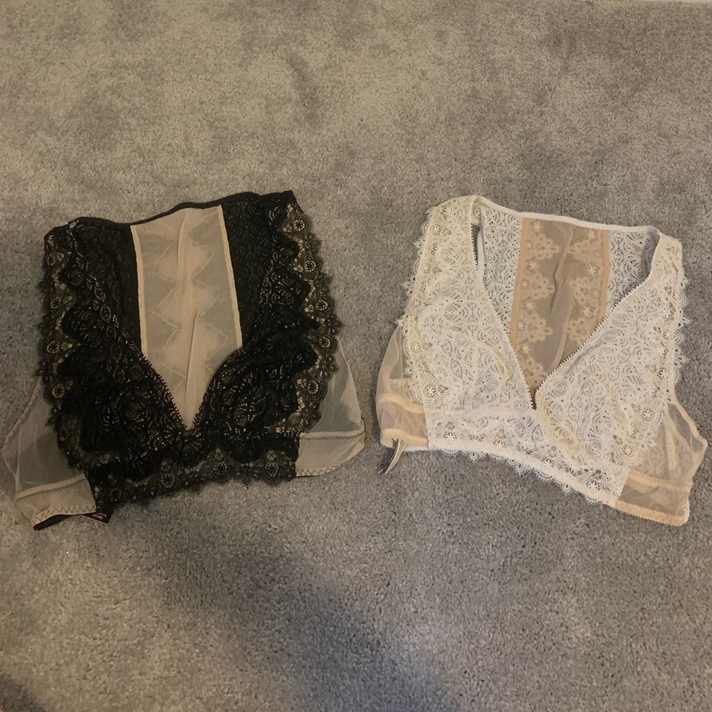 Victoria’s Secret Bralettes, Medium, Set of 2